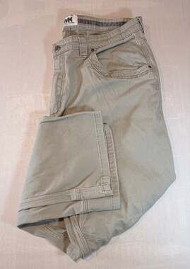 Hiking Pants Khaki Canvas 40x32 Mountain Khakis AMK Camber Original